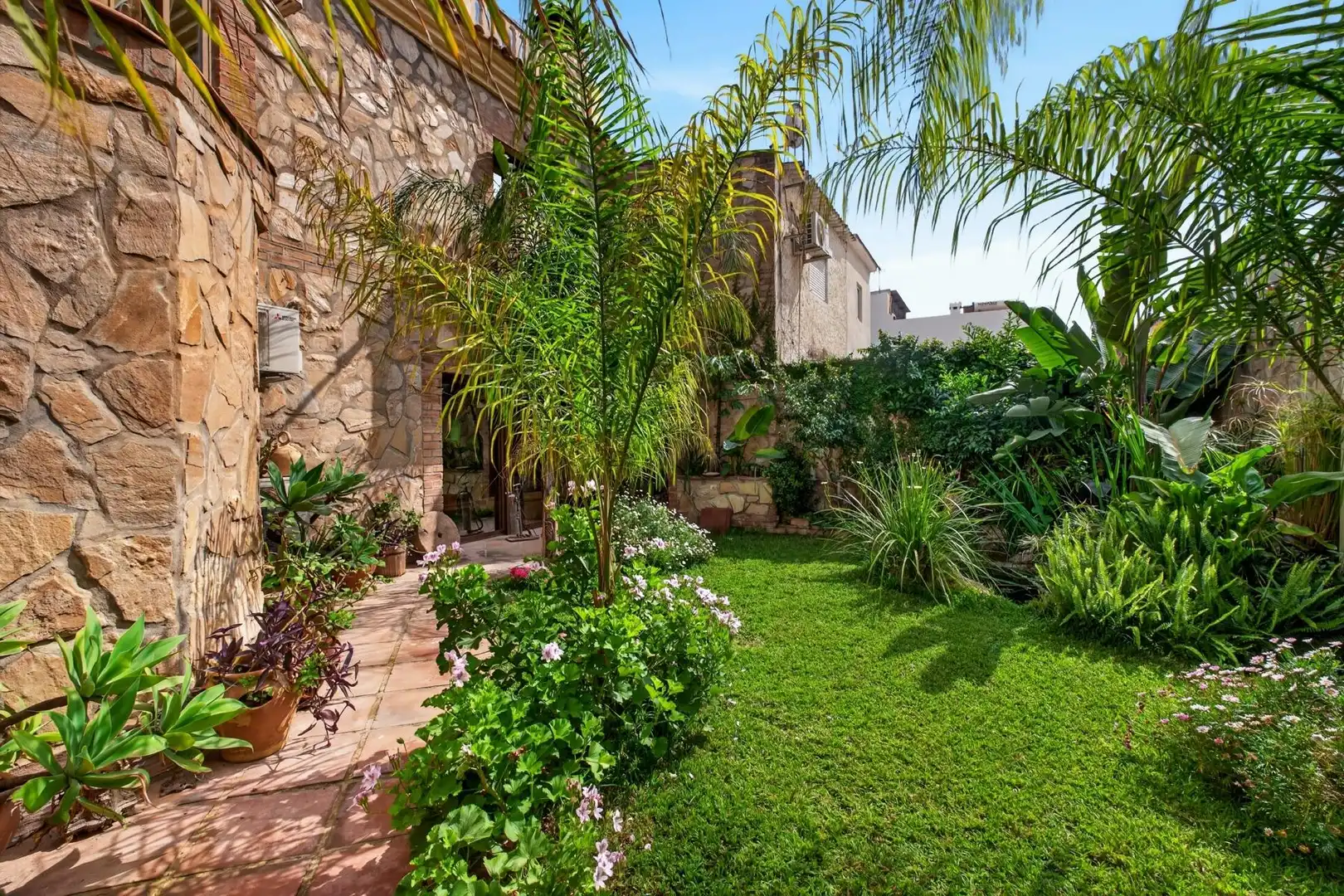 Garden of Houses for sale in Málaga  with Air Conditioner, Heating and Private garden
