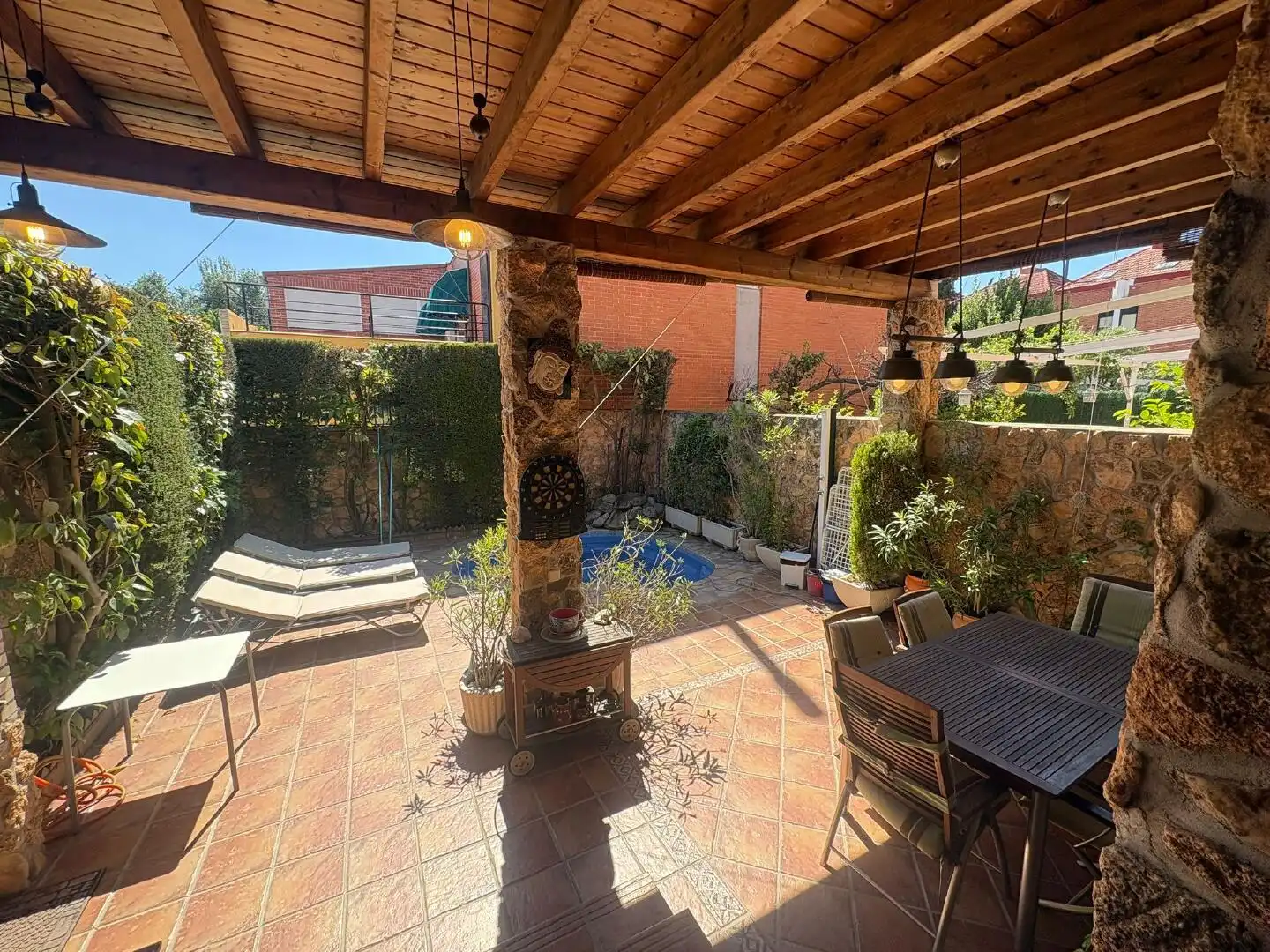 Terrassa de Casa o xalet en venda en Getafe
