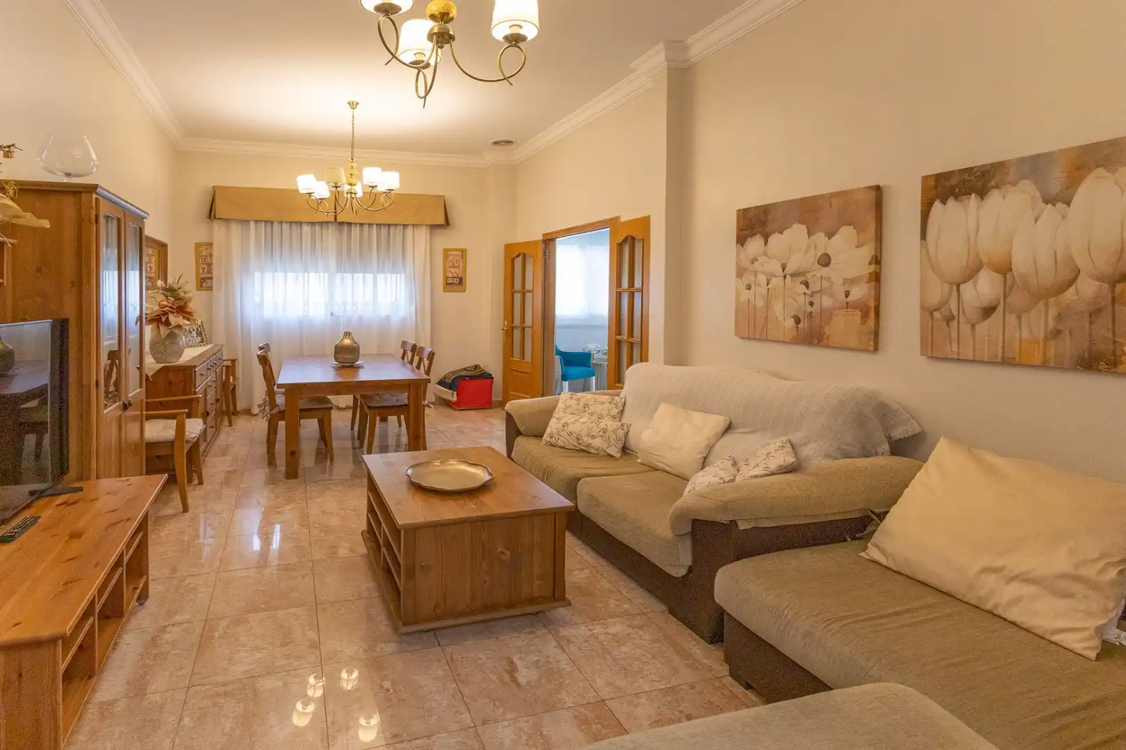 Sala de estar de Casa o chalet en venta en Melilla con Aire acondicionado, Calefacción y Terraza