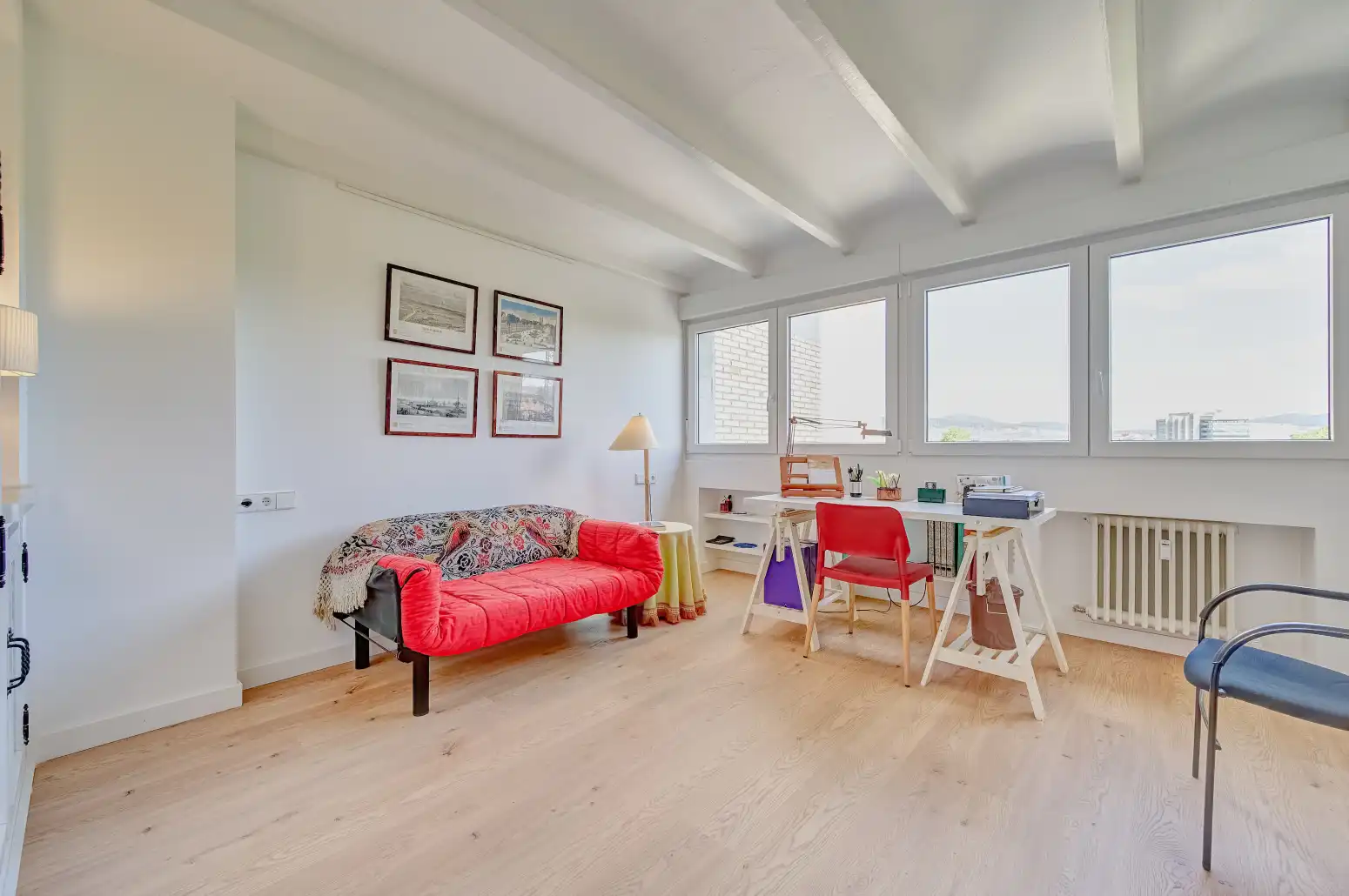 Living room of Flat for sale in  Pamplona / Iruña  with Heating and Parquet flooring