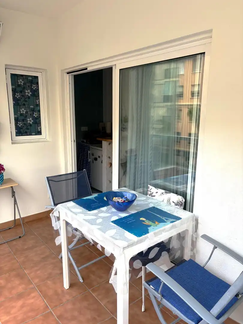 Terrasse von Wohnung zum Verkauf in Fuengirola mit Klimaanlage, Heizung und Terrasse