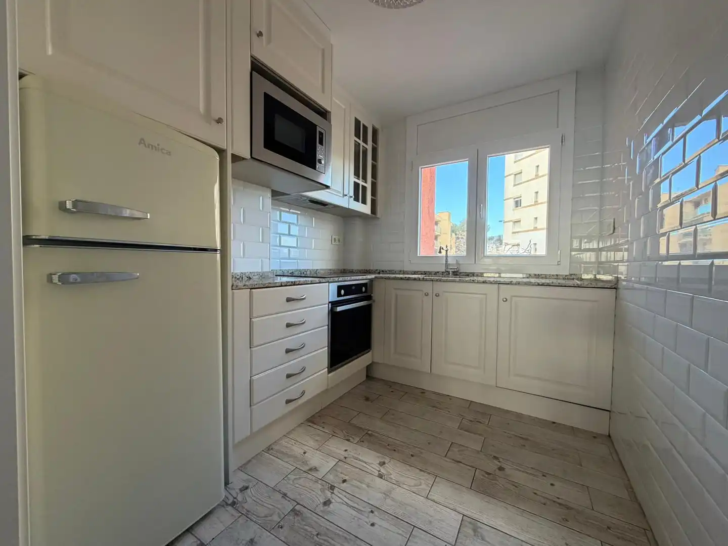 Cocina de Apartamento en venta en Mont-roig del Camp con Parquet, Amueblado y Horno
