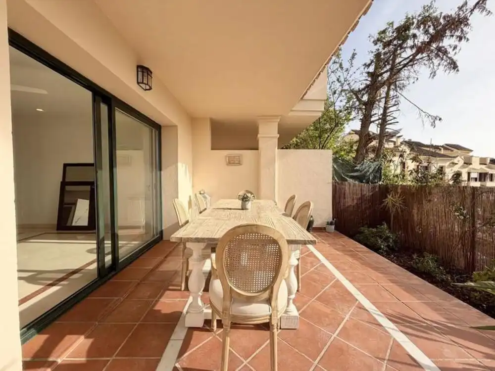 Terraza de Apartamento de alquiler en Marbella con Aire acondicionado, Calefacción y Terraza