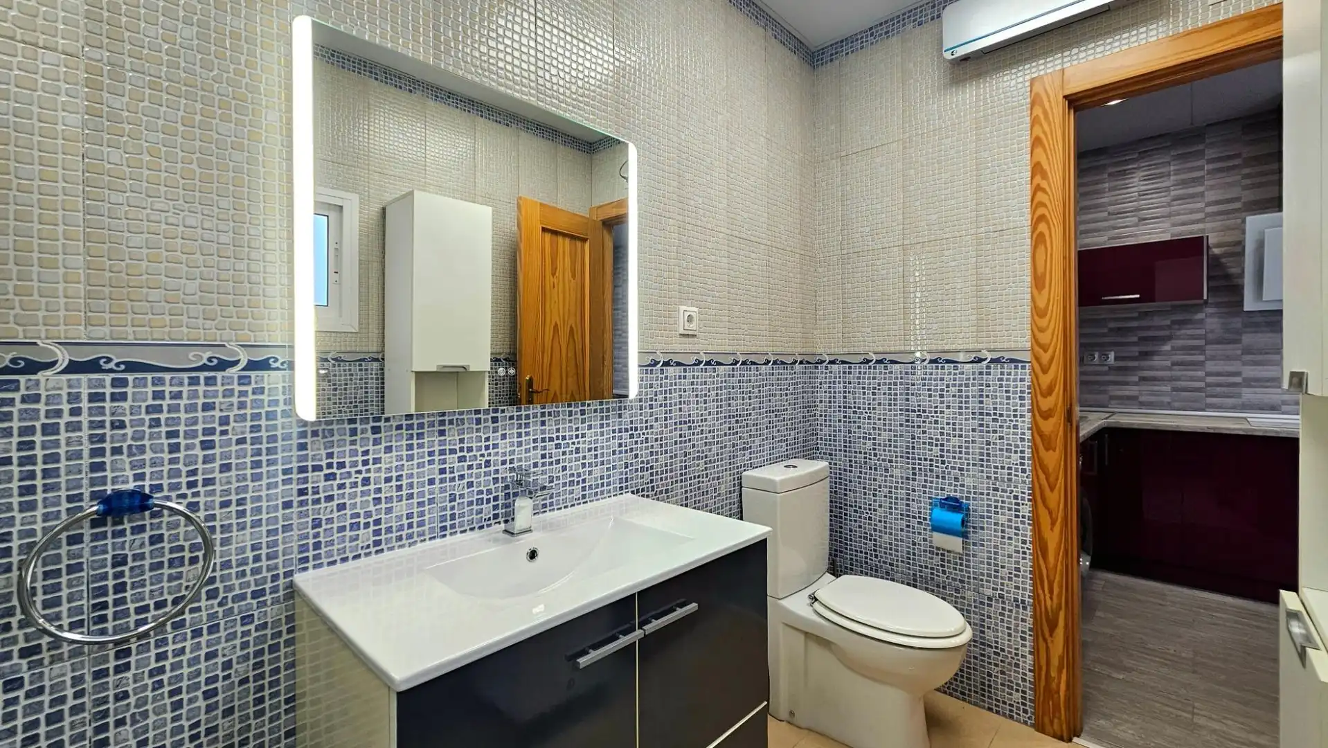 Baño de Casa o chalet en venta en Cartagena con Aire acondicionado, Calefacción y Terraza