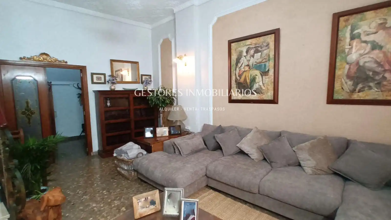Wohnzimmer von Haus oder Chalet zum Verkauf in Ontinyent mit Klimaanlage und Terrasse