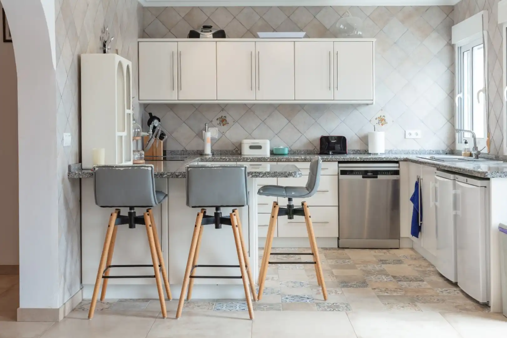Kitchen of Houses for sale in Jávea / Xàbia  with Air Conditioner, Heating and Private garden