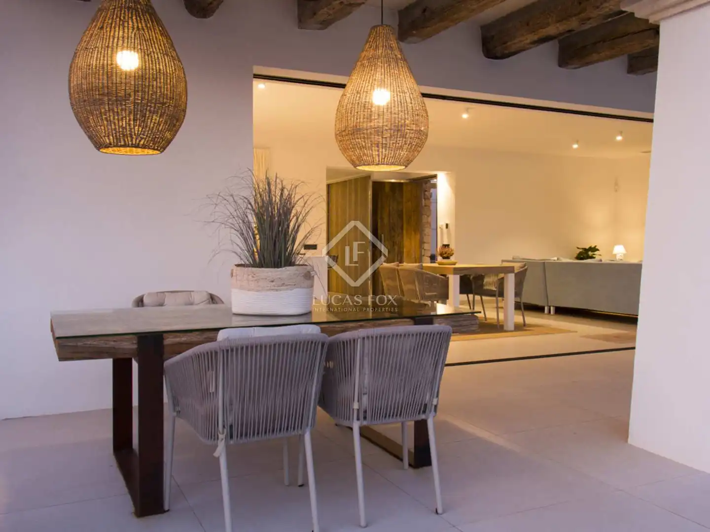 Dining room of Houses for sale in Es Mercadal  with Air Conditioner, Heating and Private garden