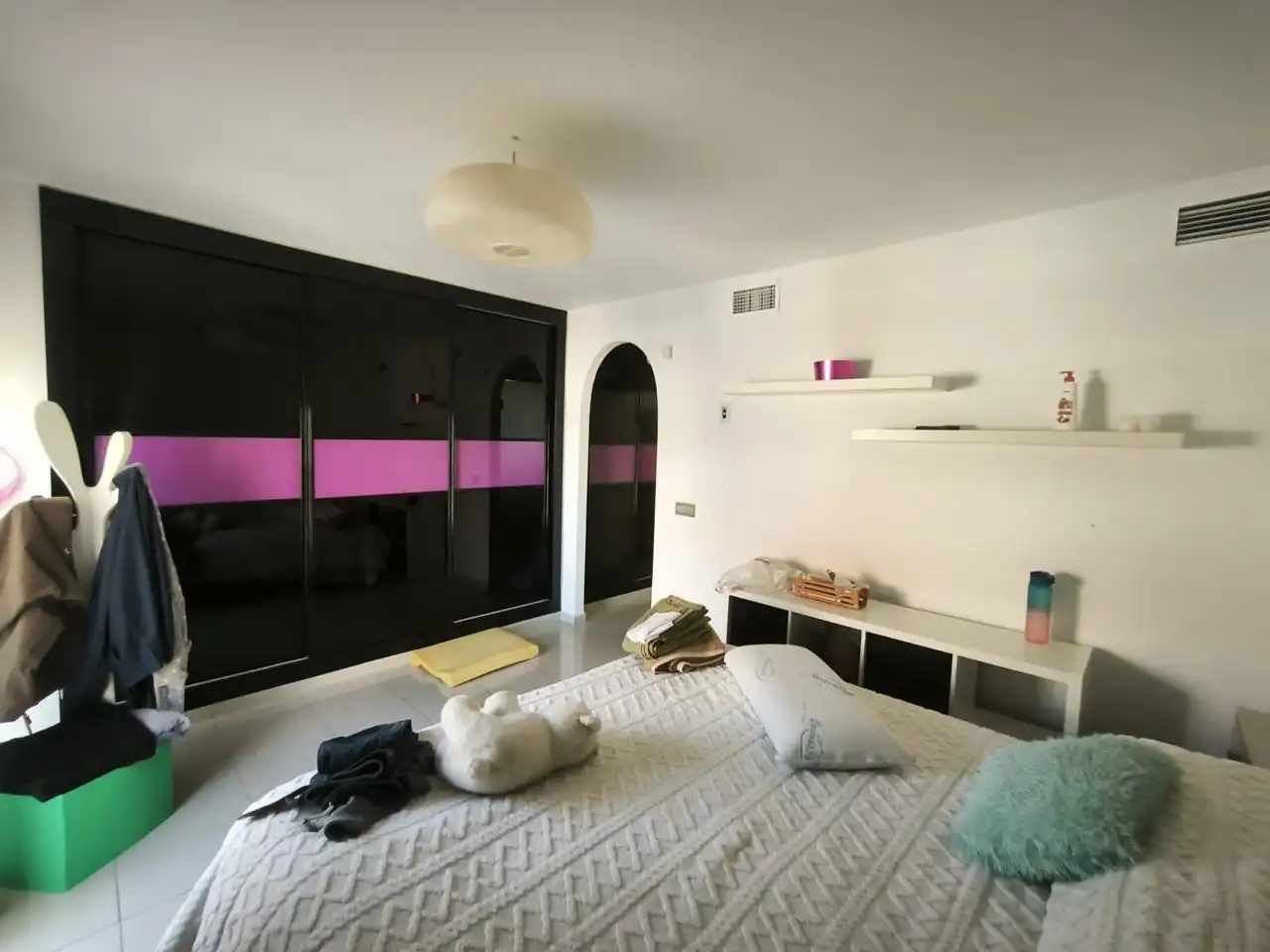 Bedroom of Houses for rent in Benalmádena  with Air Conditioner, Private garden and Terrace