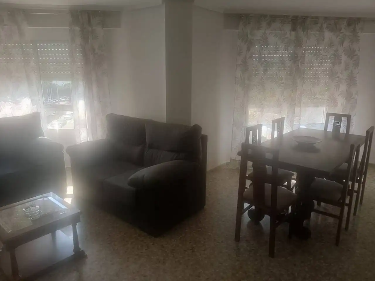 Sala de estar de Piso en venta en L'Alqueria de la Comtessa con Aire acondicionado, Amueblado y Balcón