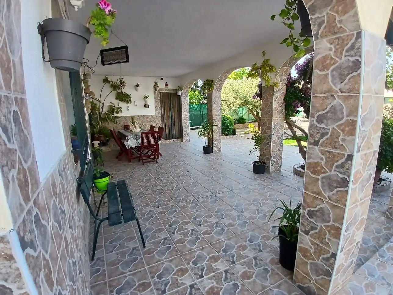Terraza de Finca rústica en venta en Valls con Aire acondicionado, Calefacción y Terraza