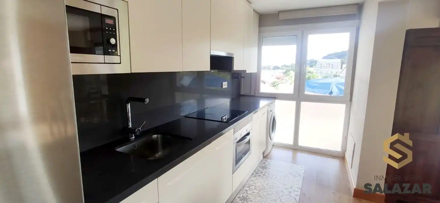 Küche von Wohnung zur Miete in Urduliz mit Heizung und Möbliert