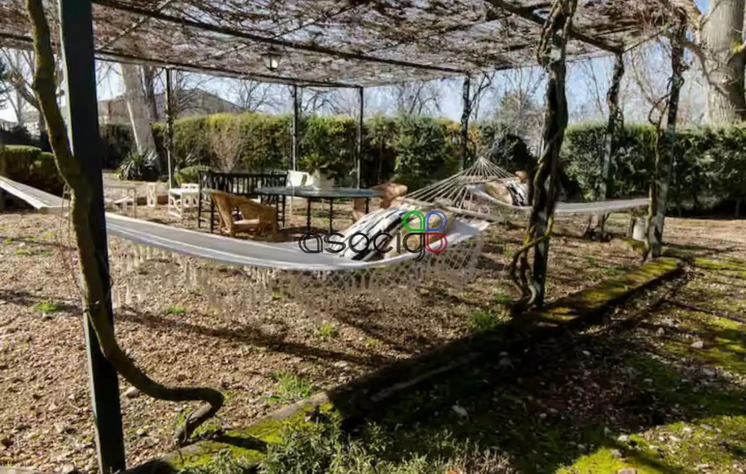 Jardín de Casa o chalet en venta en Heras de Ayuso con Jardín privado, Terraza y Piscina