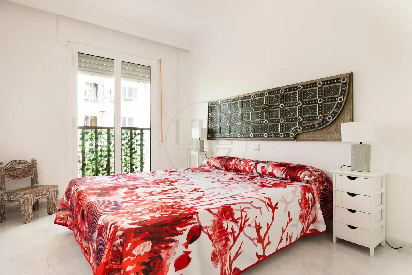 Schlafzimmer von Dachboden zum Verkauf in Eivissa mit Klimaanlage, Heizung und Terrasse