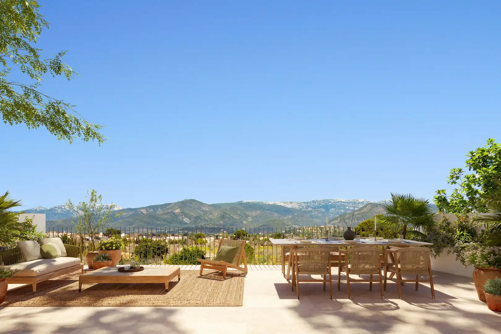 Terraza de Casa adosada en venta en Santa María del Camí con Terraza