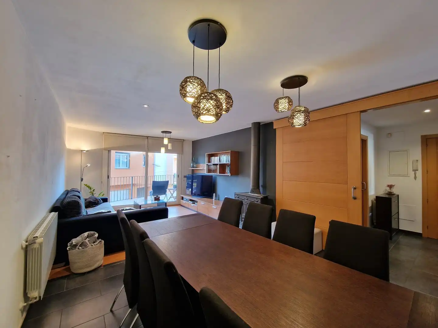 Comedor de Finca rústica en venta en Cassà de la Selva con Aire acondicionado, Calefacción y Terraza