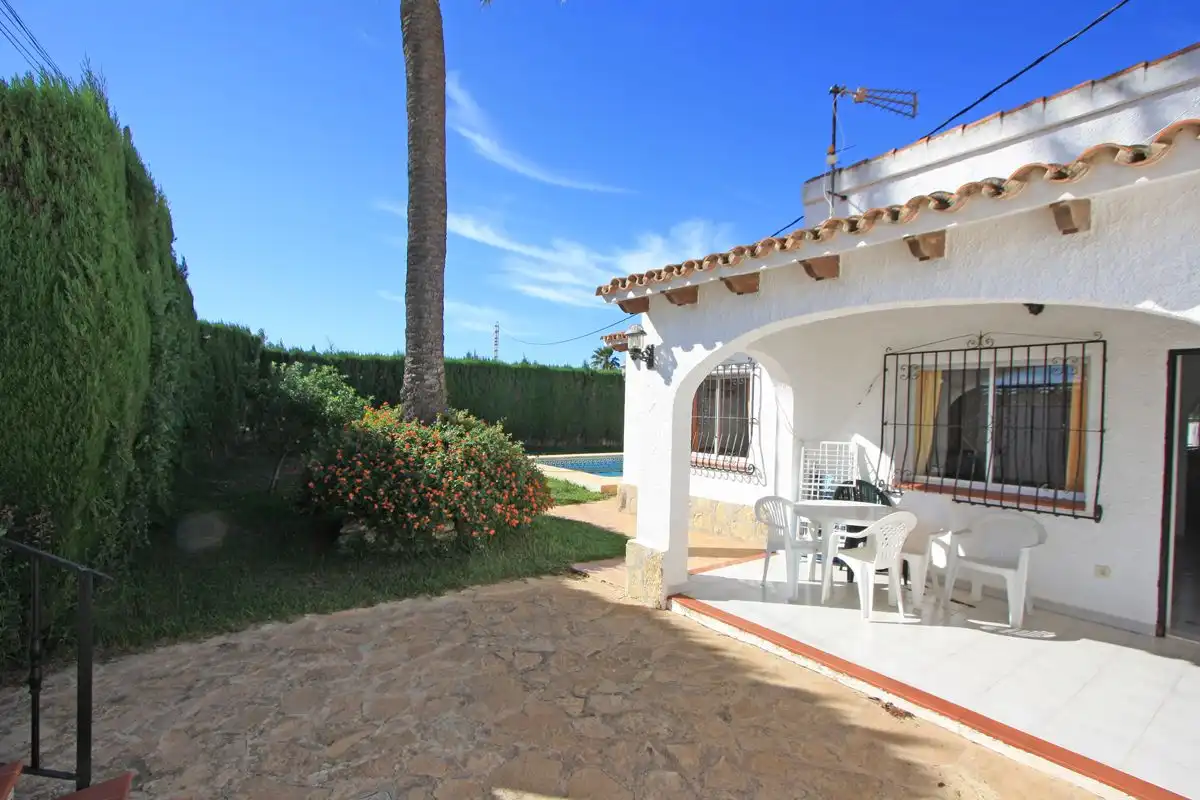 Garden of Houses for sale in Dénia  with Air Conditioner, Heating and Private garden