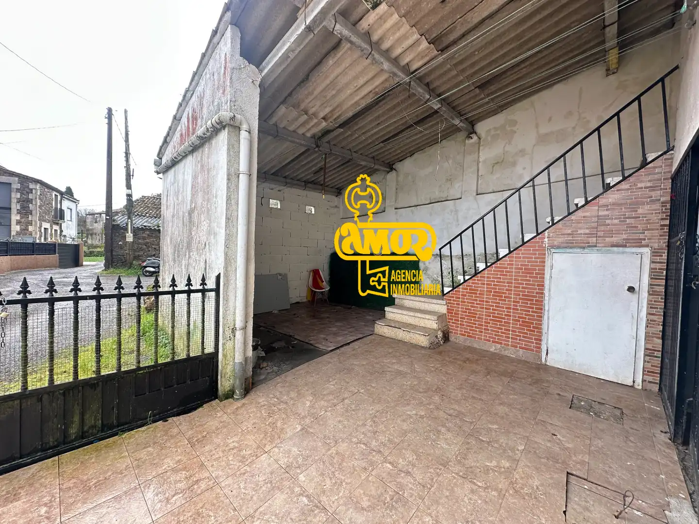 Vista exterior de Casa o chalet en venta en Santiago de Compostela  con Calefacción