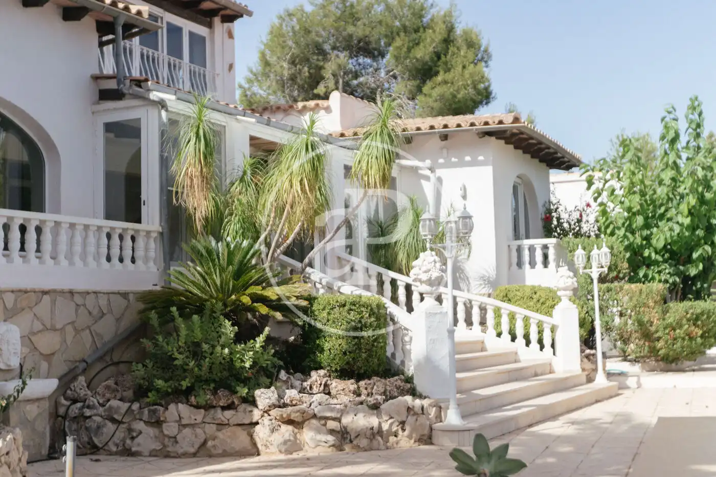 Jardín de Casa o chalet en venta en Calpe / Calp con Aire acondicionado, Calefacción y Jardín privado