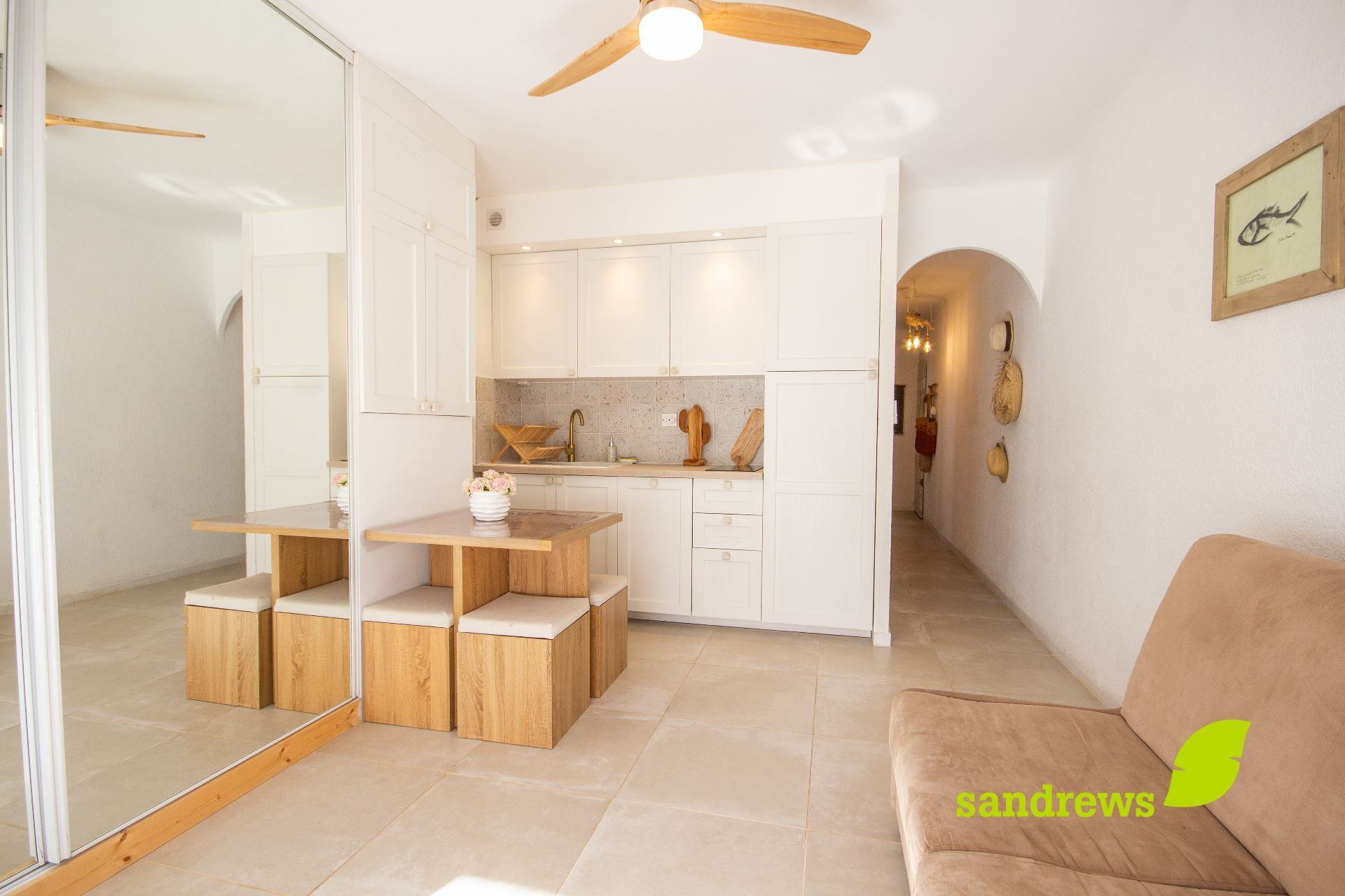 Kitchen of Apartment for sale in Empuriabrava  with Heating and Terrace