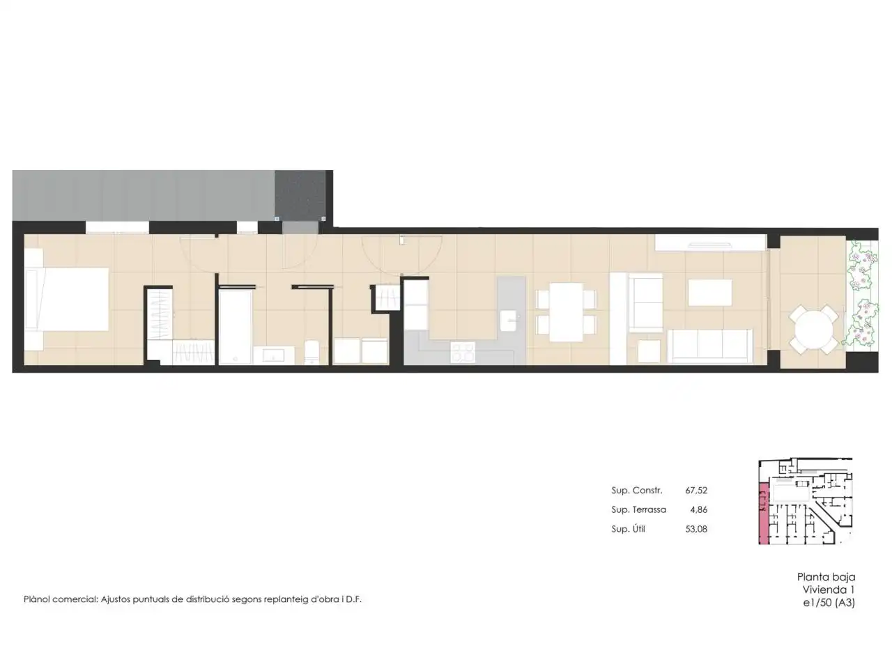Apartamento en venta en Palamós con Aire acondicionado, Calefacción y Terraza
