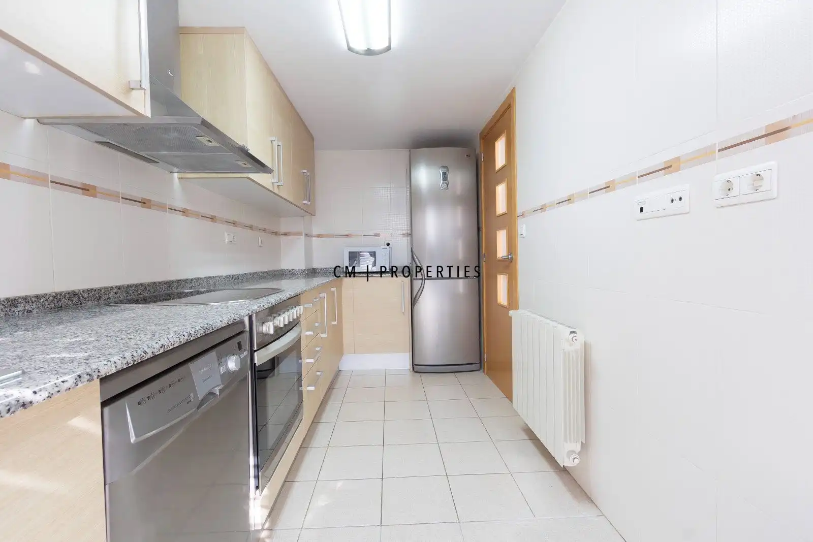 Küche von Wohnung zur Miete in Valencia mit Klimaanlage, Heizung und Möbliert