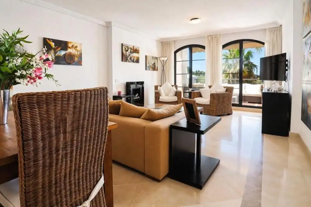 Living room of Apartments for sale in Estepona  with Air Conditioner, Terrace and Storage room