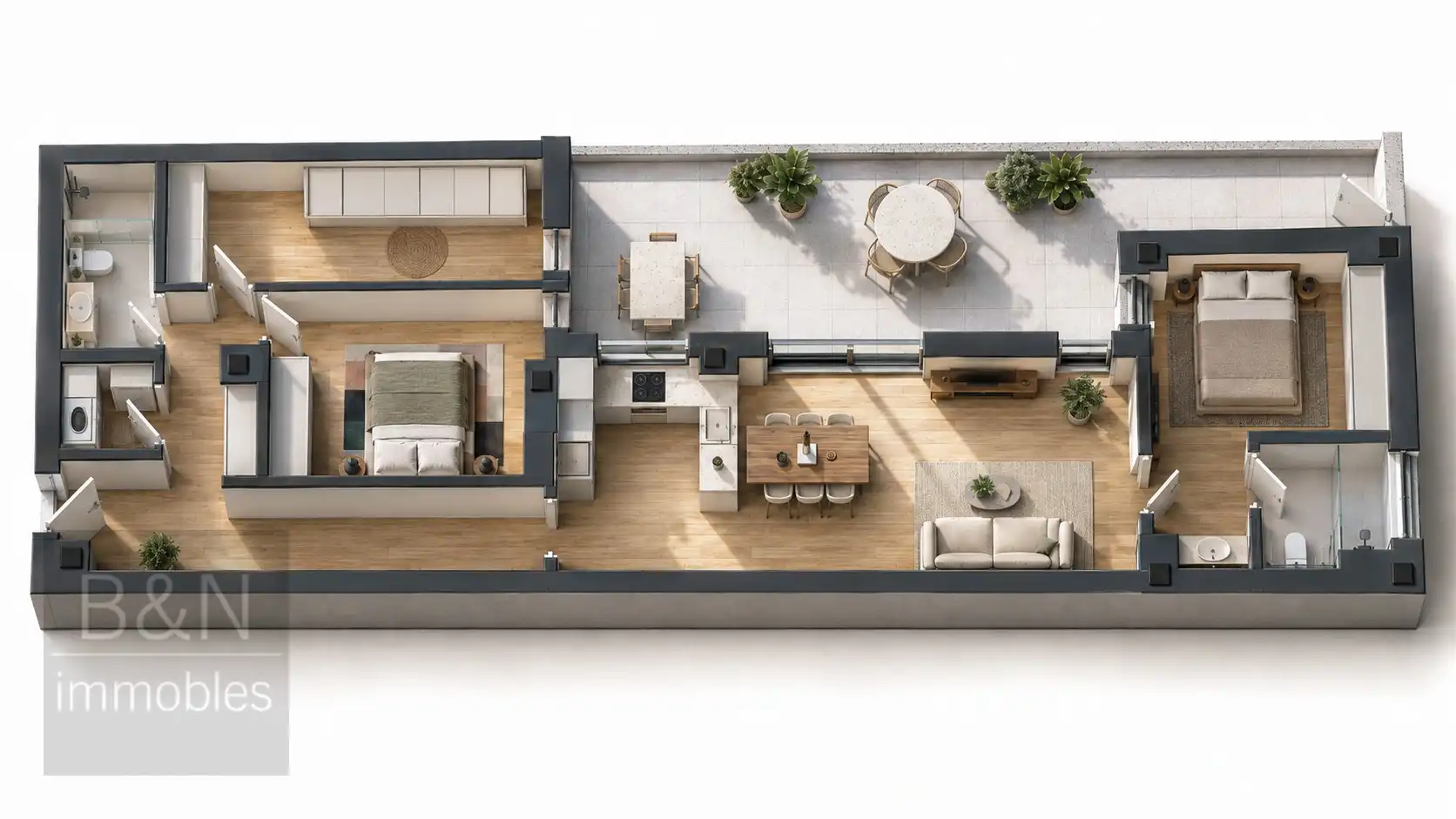 Piso en venta en Poble Nou