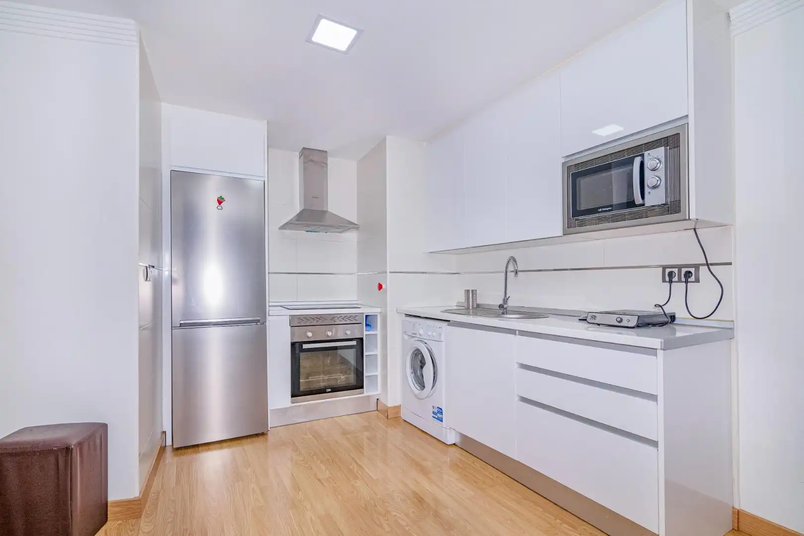Kitchen of Flat for sale in La Zubia  with Air Conditioner, Heating and Furnished