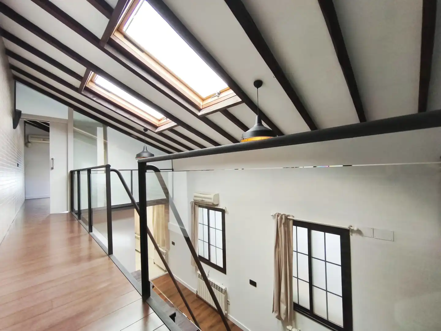 Loft zur Miete in Madrid mit Klimaanlage, Heizung und Parkett