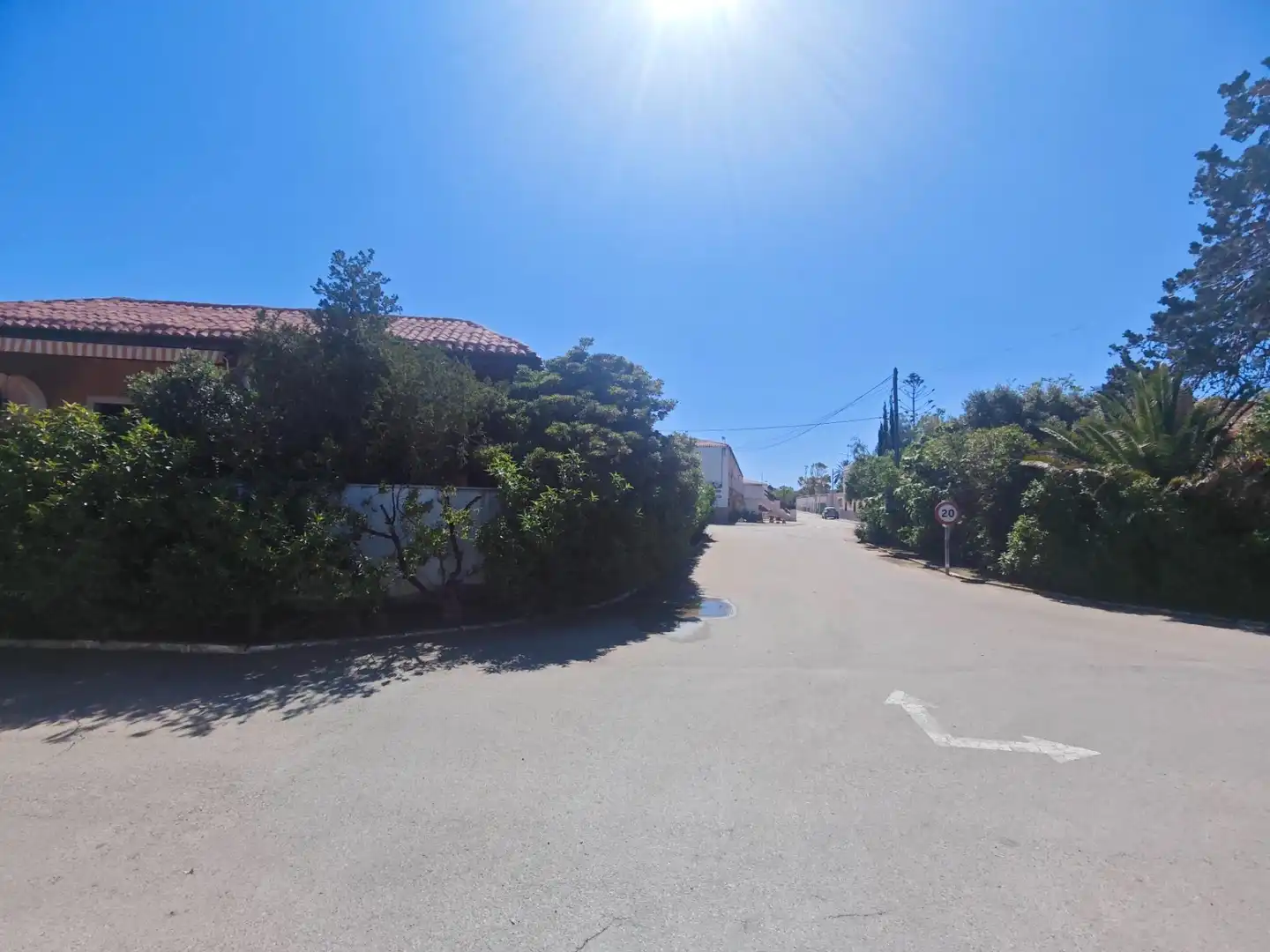 Vista exterior de Casa o xalet en venda en Cartagena amb Jardí privat, Terrassa i Moblat