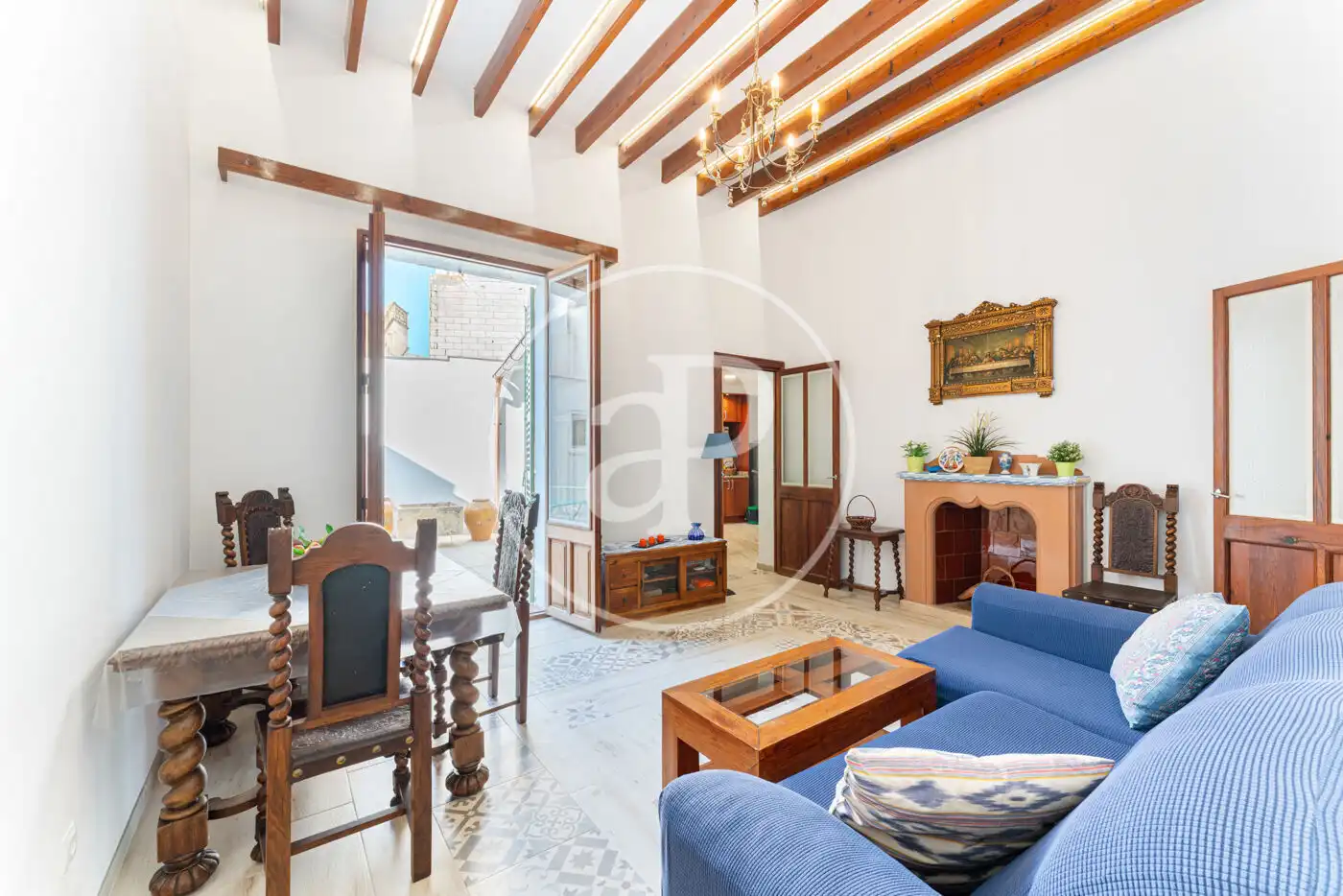 Exterior view of Houses for rent in Muro  with Terrace and Furnished