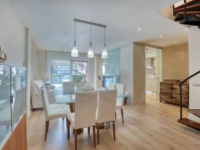 Comedor de Planta baja en venta en Calonge i Sant Antoni con Aire acondicionado, Calefacción y Jardín privado