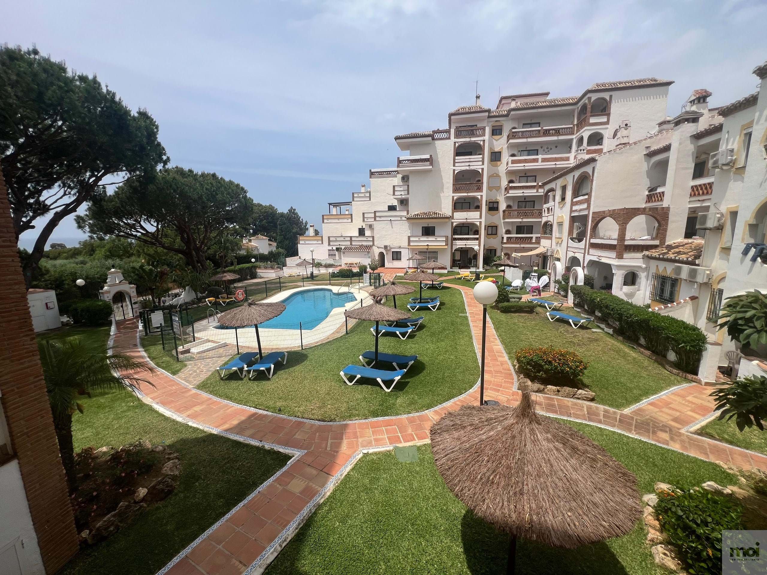 Jardí de Dúplex en venda en Mijas amb Aire condicionat, Calefacció i Terrassa