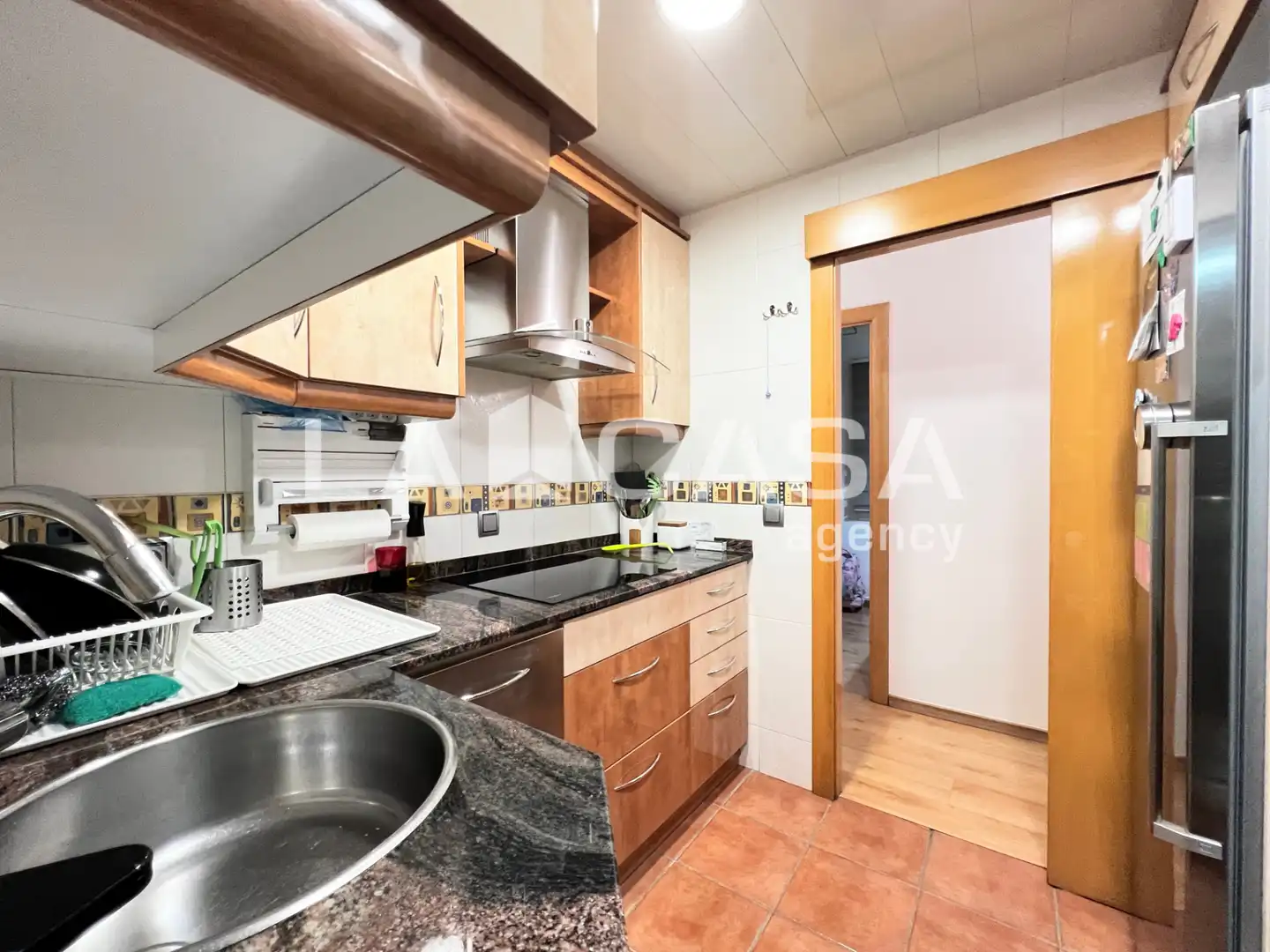 Kitchen of Flat for sale in Badalona  with Balcony