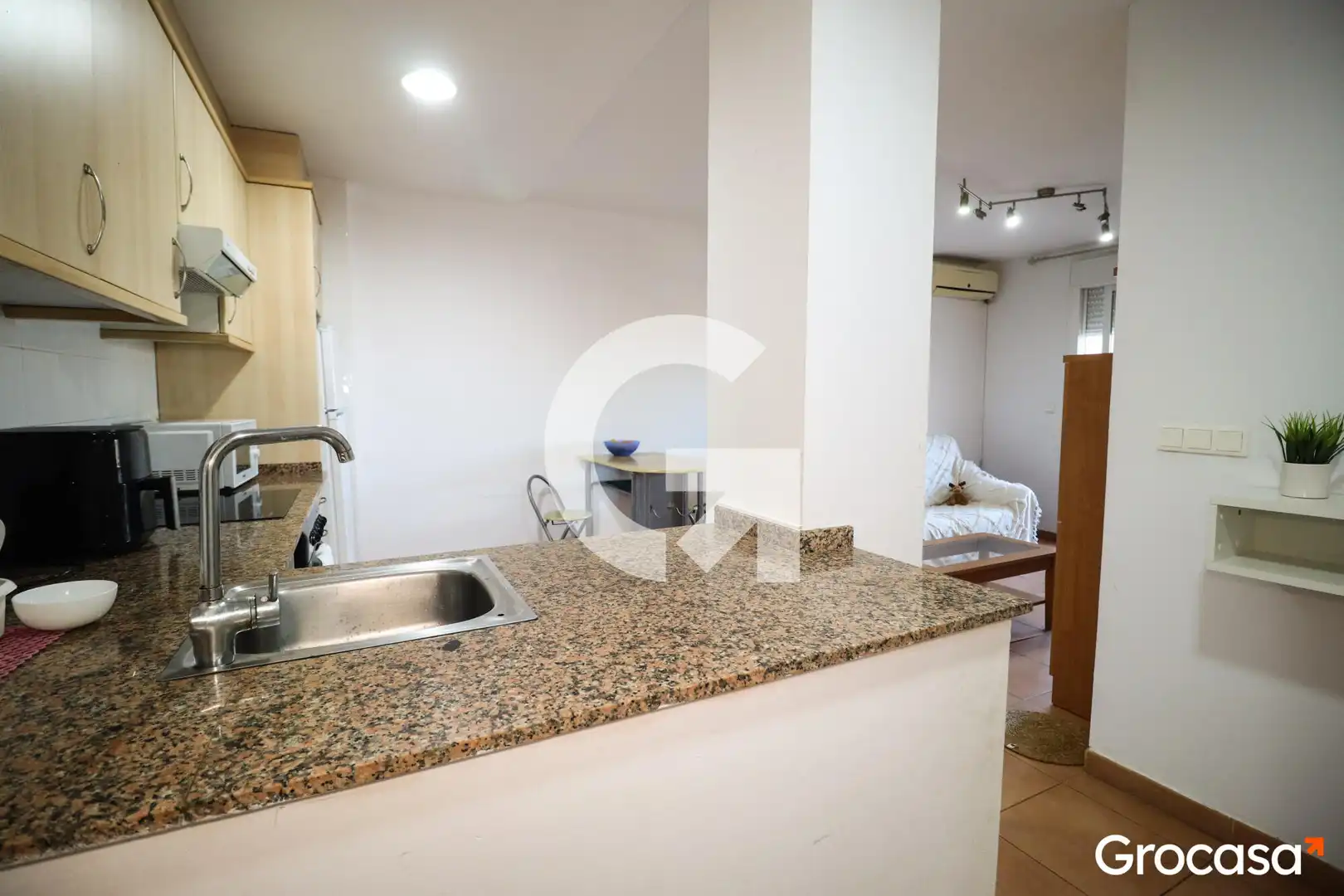 Kitchen of Flat for sale in Sagunto / Sagunt  with Terrace, Furnished and Oven
