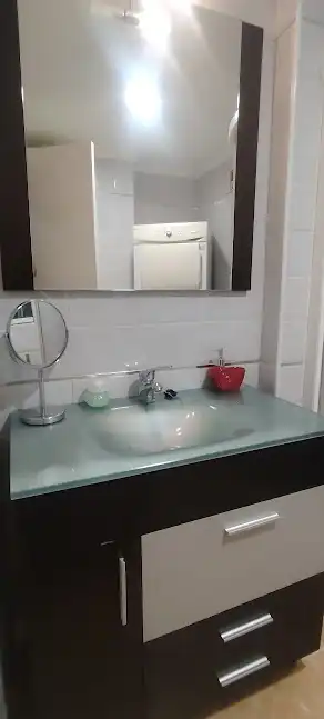 Bathroom of Flat for rent in Linares  with Air Conditioner, Heating and Furnished