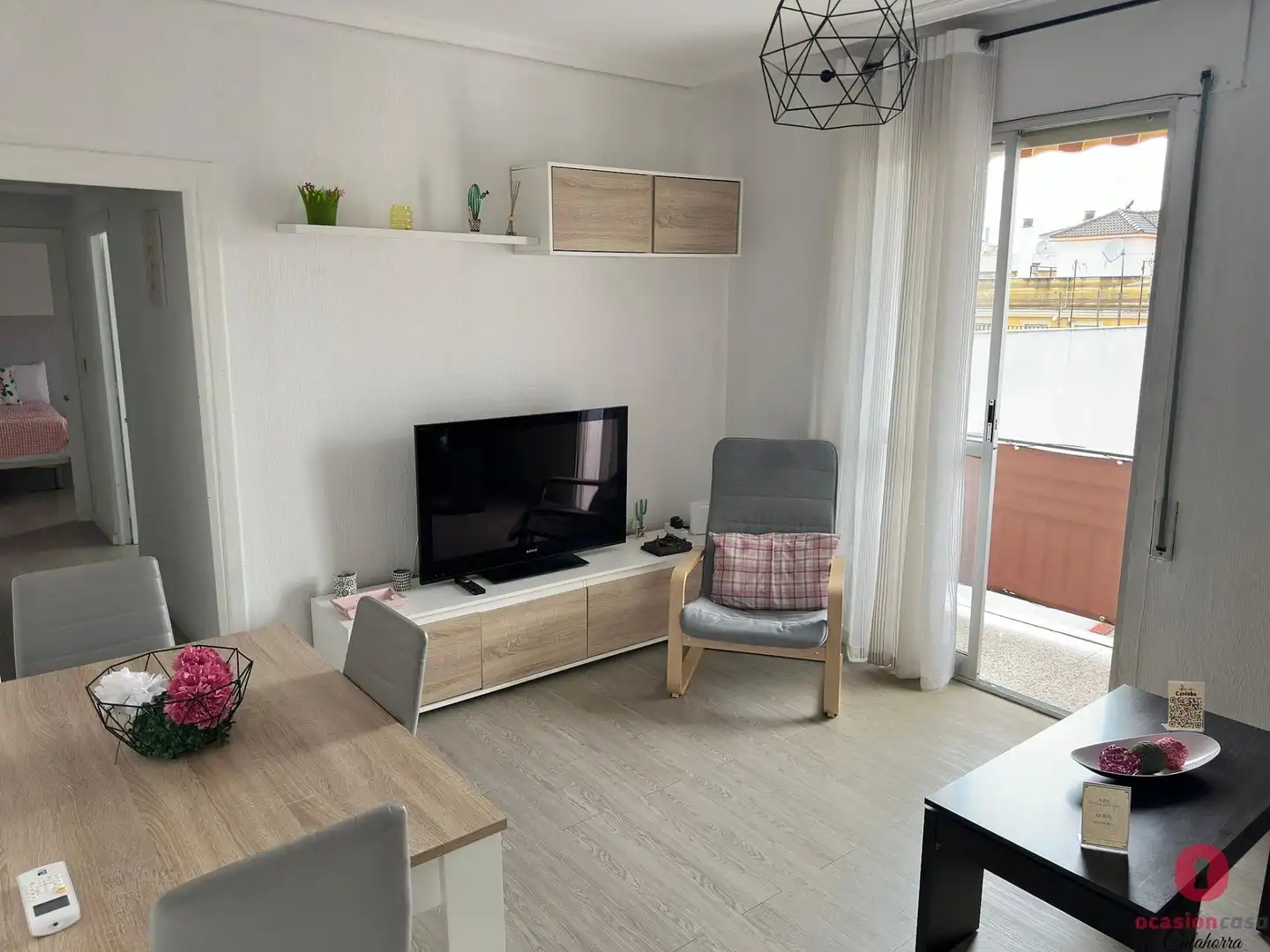 Living room of Flat for sale in  Córdoba Capital  with Air Conditioner, Terrace and Furnished