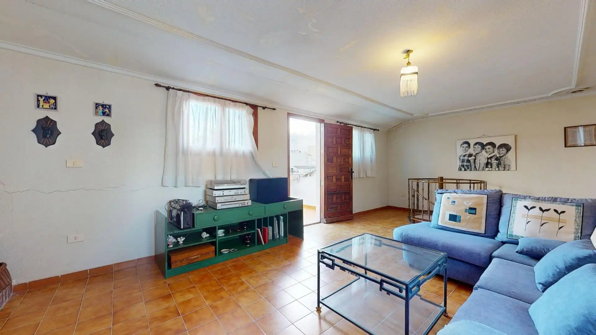 Sala d'estar de Casa o xalet en venda en Pilar de la Horadada amb Jardí privat