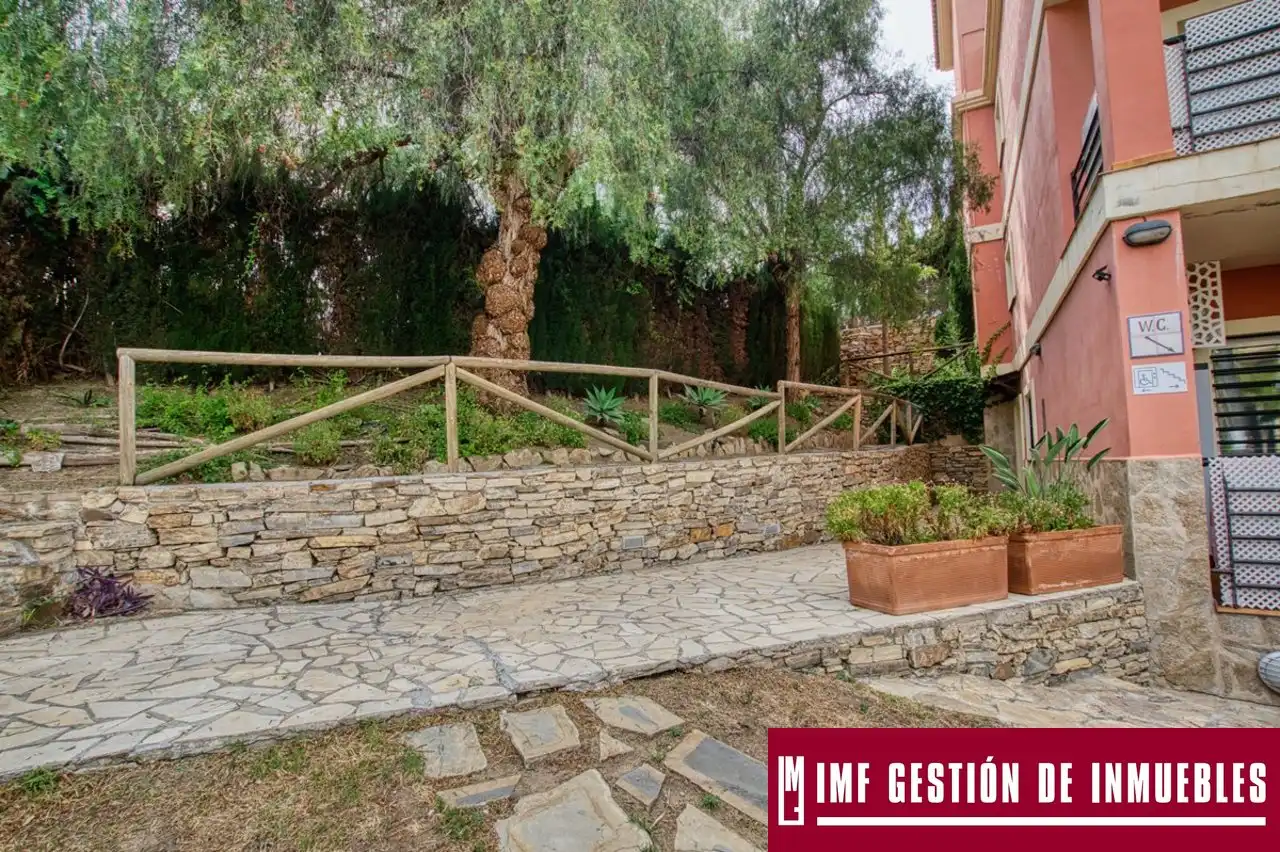 Garten von Wohnung zum Verkauf in Rincón de la Victoria mit Terrasse, Möbliert und Gemeinschaftspool