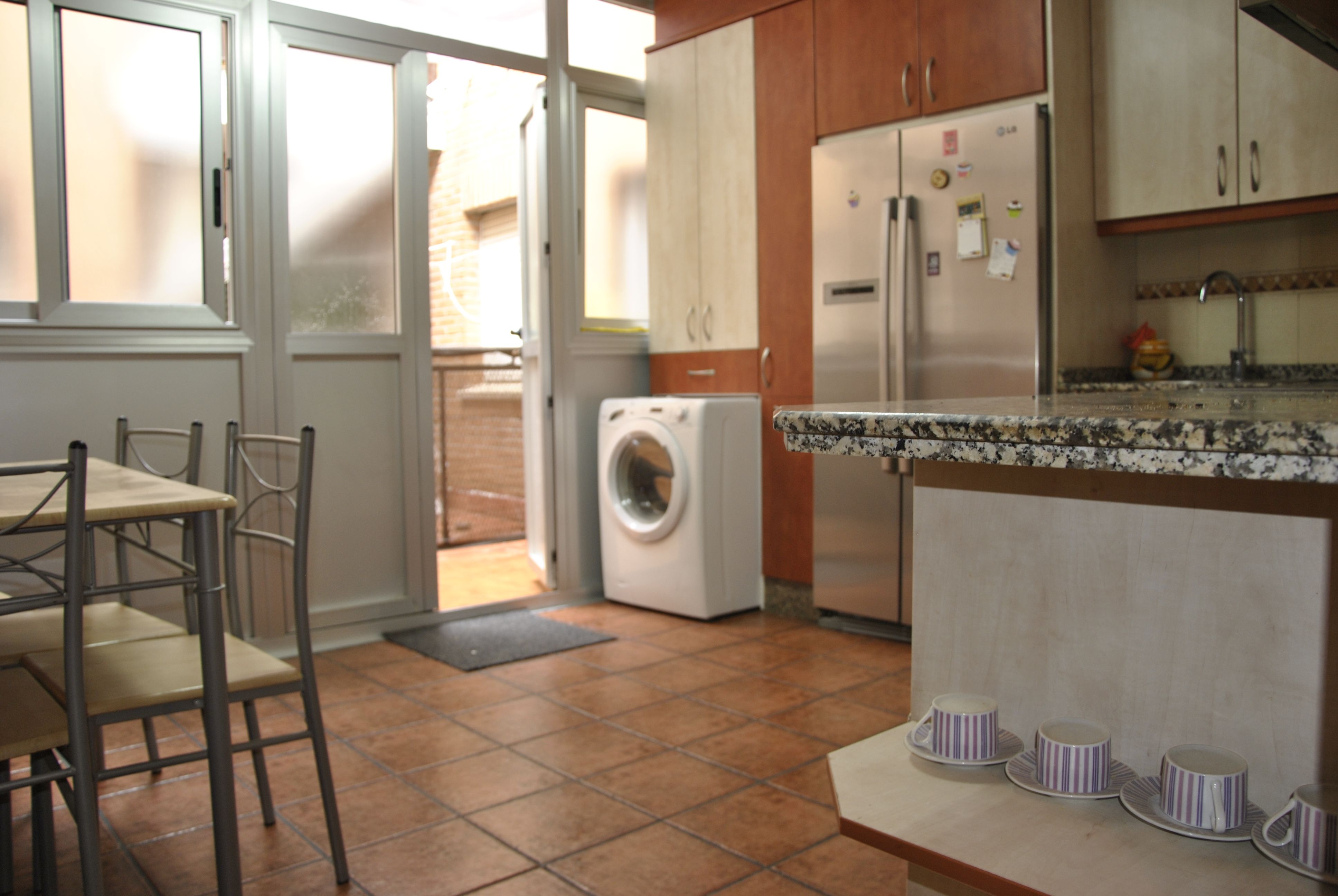 Kitchen of Flat for sale in Carcaboso  with Air Conditioner, Heating and Oven