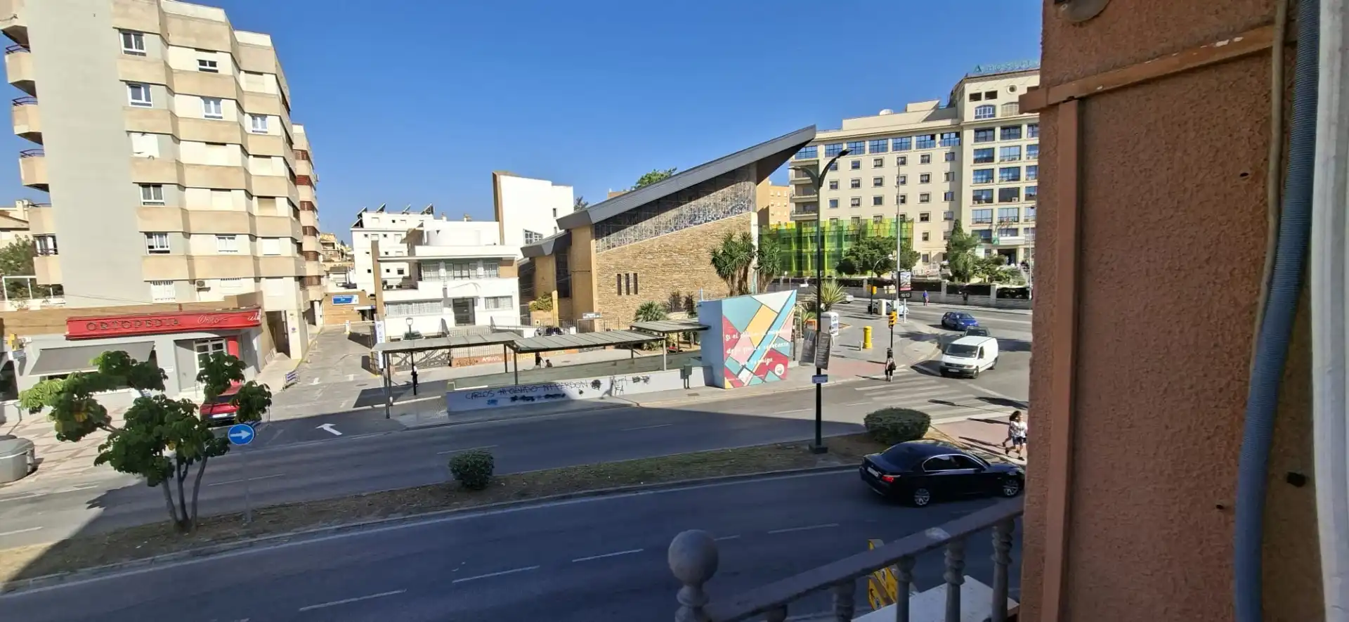 Exterior view of Flat for sale in Málaga  with Air Conditioner and Terrace