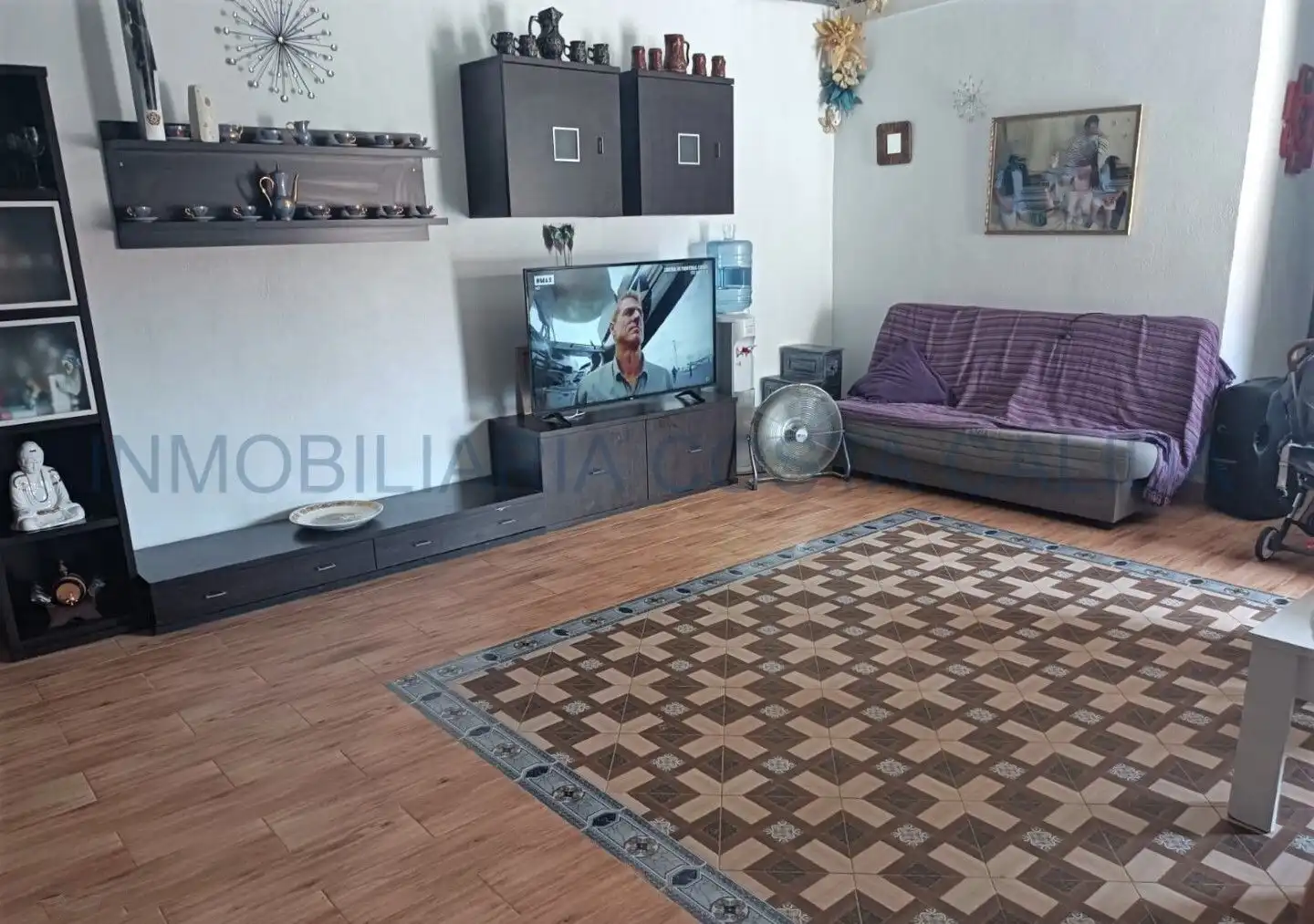Sala de estar de Casa o chalet en venta en Águilas con Jardín privado, Terraza y Amueblado