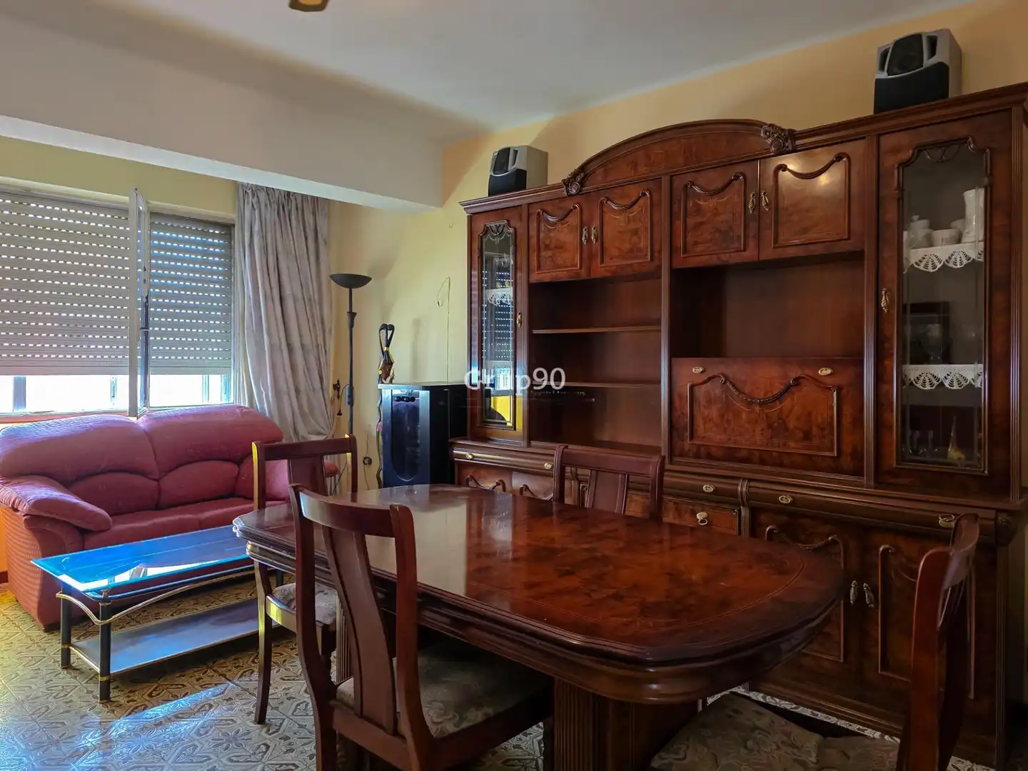 Wohnzimmer von Wohnung zum Verkauf in Lleida mit Heizung, Abstellraum und Balkon