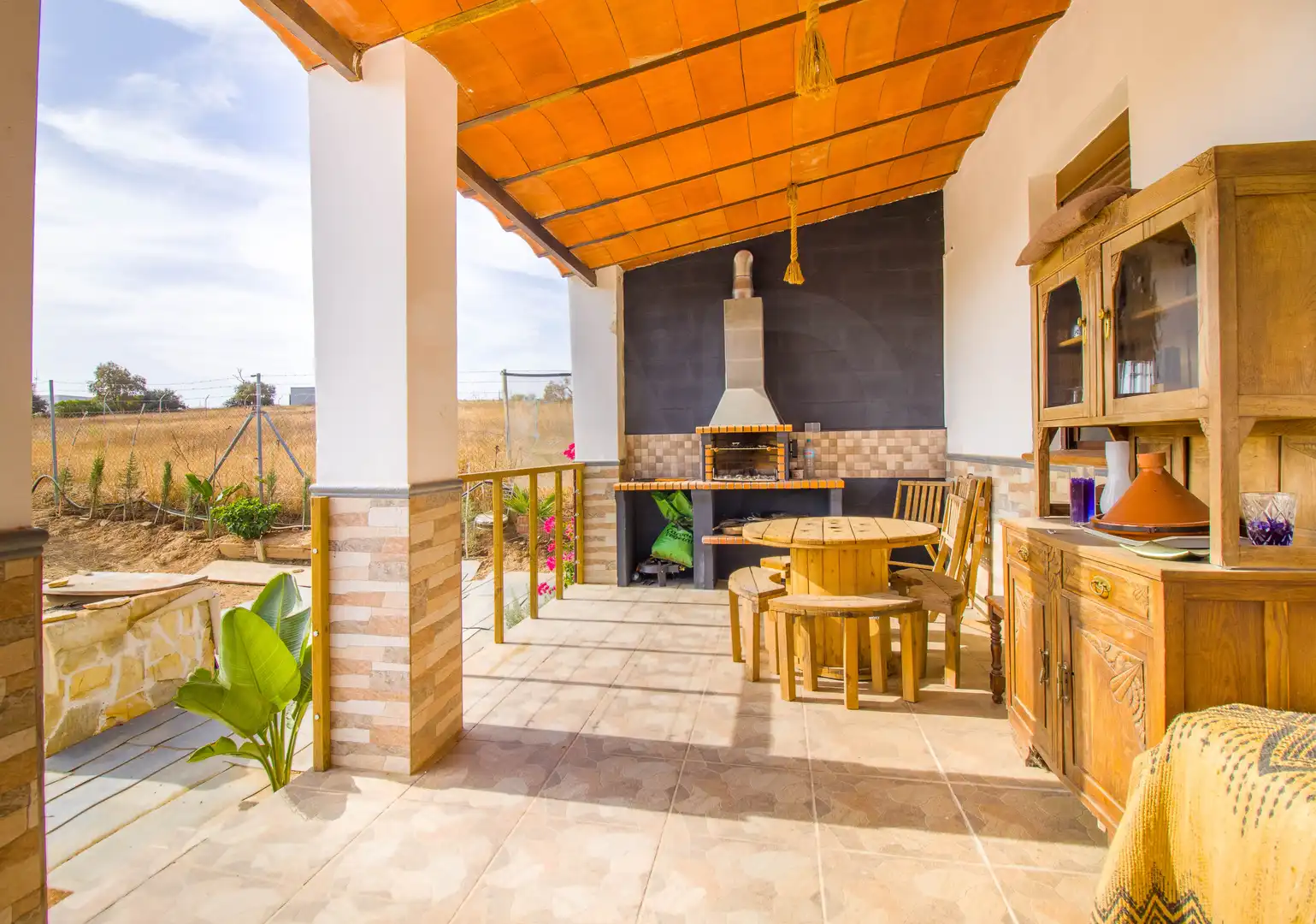 Terraza de Casa o chalet en venta en Lepe con Calefacción