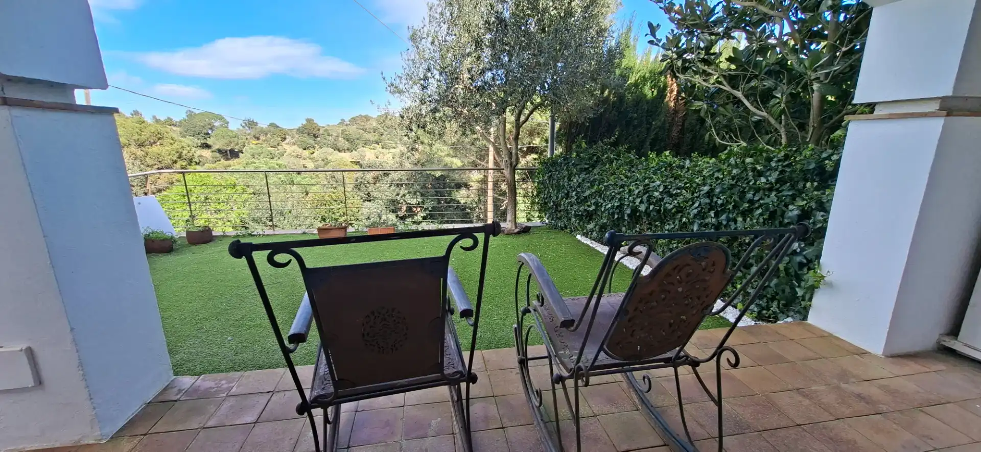 Terraza de Casa adosada en venta en Begur con Aire acondicionado, Calefacción y Jardín privado