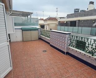 Terrasse von Dachboden miete in Vélez-Málaga mit Klimaanlage, Heizung und Terrasse