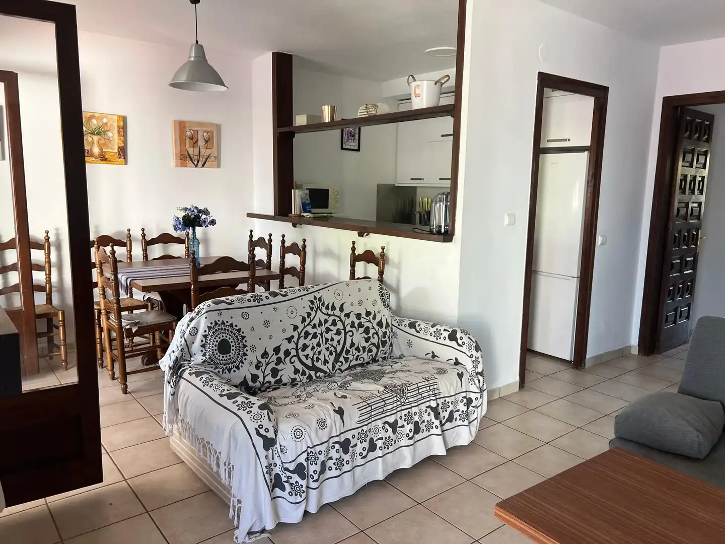 Wohnzimmer von Wohnung zum Verkauf in Mont-roig del Camp mit Terrasse und Möbliert