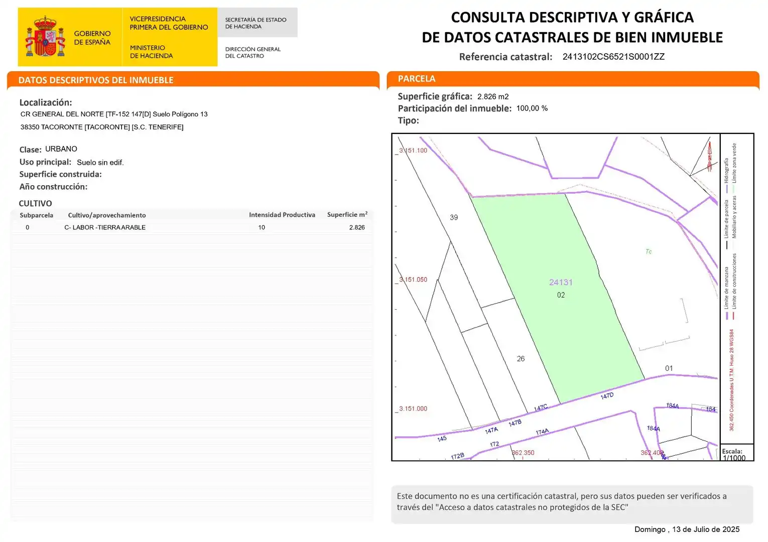 Terreny residencial en venda a Carretera Carretera General del Norte 147d, imagen 11