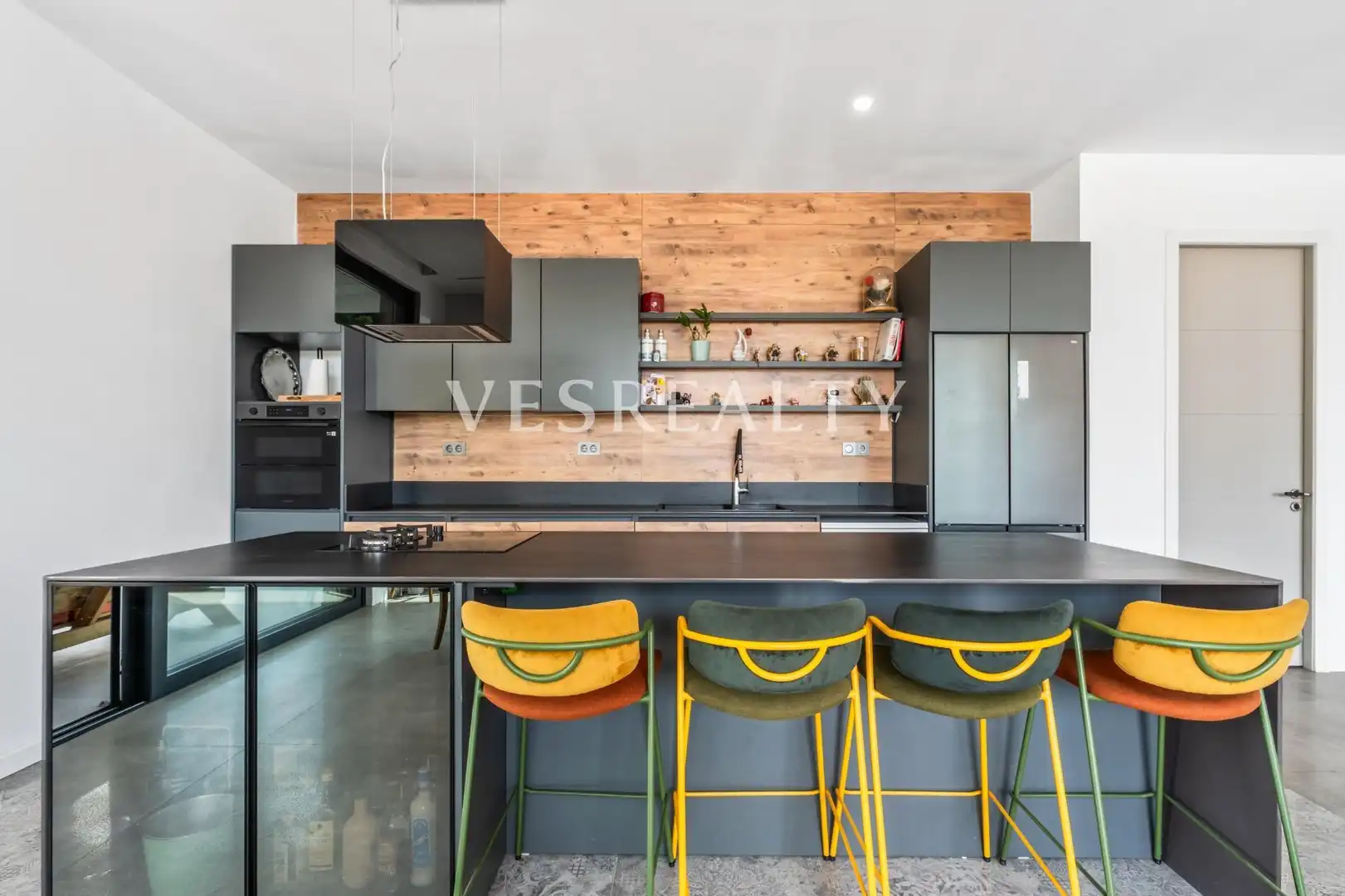 Cocina de Casa o chalet de alquiler en Alicante / Alacant con Aire acondicionado, Calefacción y Terraza