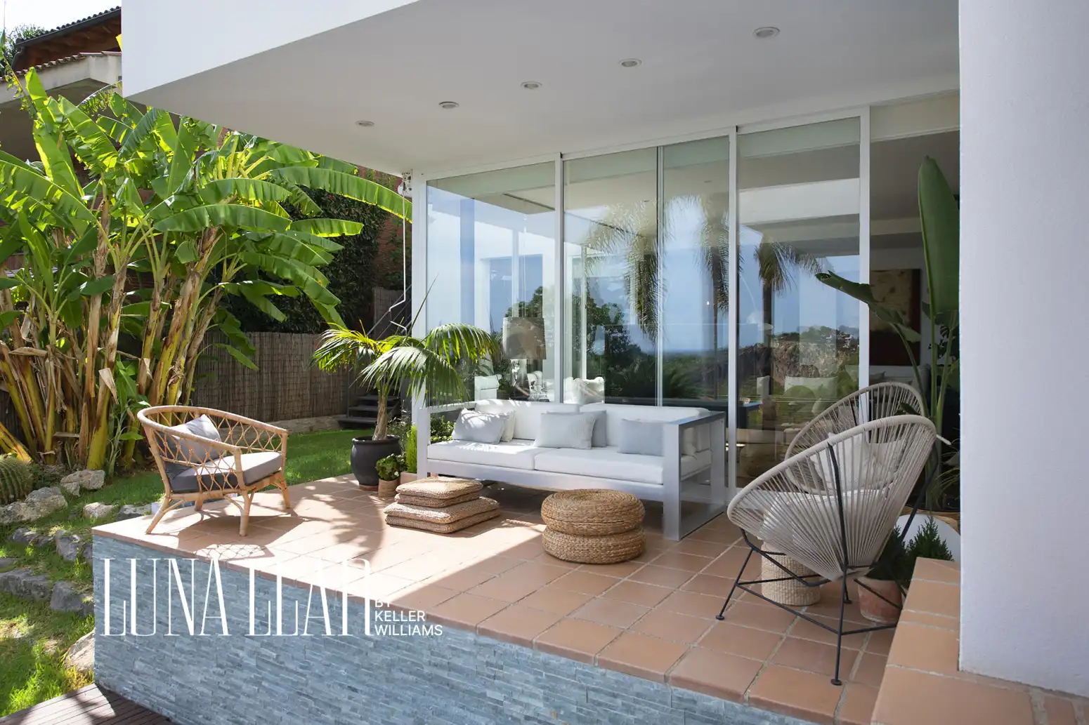 Terraza de Casa o chalet en venta en Castelldefels con Aire acondicionado, Calefacción y Parquet